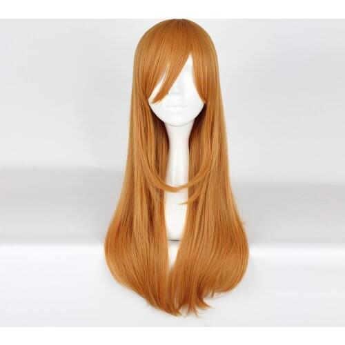 Love Live Sunshine Cosplay Headwear Hanamaru Kunikida Cosplay 60cm/23.63inches Long Brown Cosplay Synthetic Hair