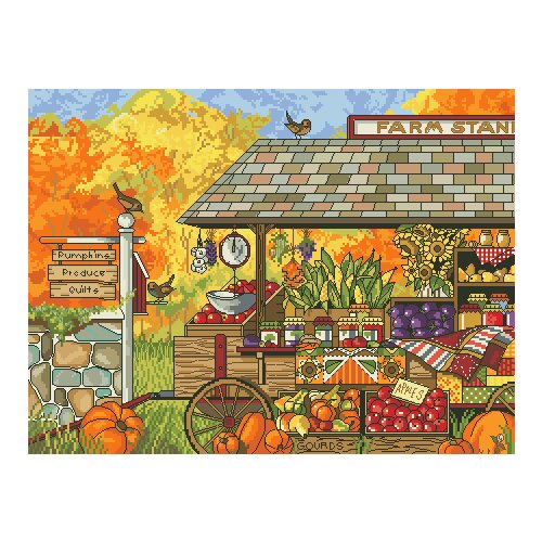 Birds and Peach Blossoms and Birds Counted Cross Stitch Kit Cross stitch RS cotton with cross stitch Jan 017-0111