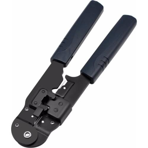 CNCOB Cable Crimper,8P8C RJ45 Ethernet Connector Crimp Tools Multifunction Wire Pliers, Stripping, Crimping