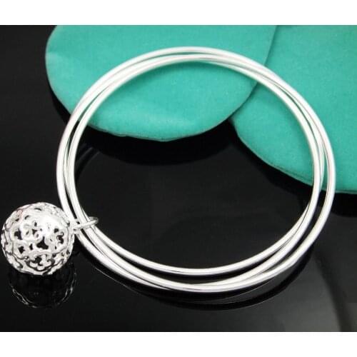 Wholesale fashion jewelry Bracelets , M925 Silver color Bracelets & bangle . jewelry, B356