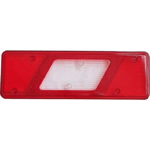 Car Rear Bumper Reflector Rear Tail Lamp Lens Cover for Ford Transit MK8 2014-on Tipper Truck