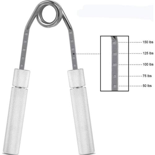 Adjustable Hand Grip Aluminum Fitness Heavy Metal Grips for Wrist Rehabilitation Developer Muscle Strength Training Device