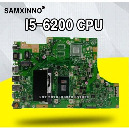 TP501UA Laptop motherboard I5-6200 CPU 4GB RAM For Asus TP501UA TP501U TP501UQ TP501UB Test mainboard TP501UA motherboard