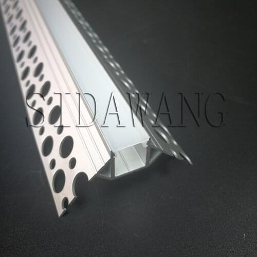 1meter/piece Plaster Trimless Recessed Drywall Profile for Outside Wall Corner SDW060