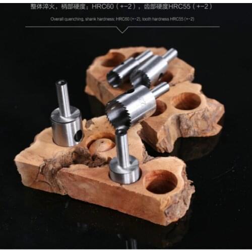 Fine-tooth Knife HSS Serration Beads Cutter High-speed Steel Handball Knife Round Wooden Beads Knife 6-25mm