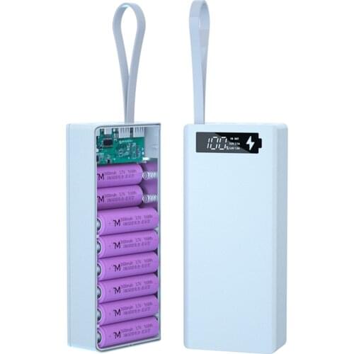 16*18650 Battery Charger Box Power Bank Holder Case Mobile Phone Charge 18650 battery Holder Charging Box Normal Version
