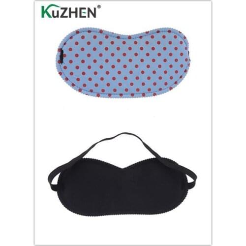1PC Breathable Sleeping Eye Mask Cover for Health Care To Shield The Light Eyeshade Relieve Fatigue Travel Rest Sponge Eye Mask