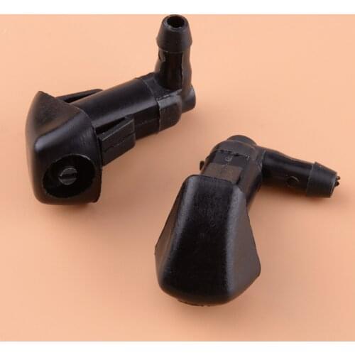 DWCX 2Pcs Plastic Car Glass Window Windshield Windscreen Washer Wiper Water Spray Nozzle Jet Fit for Honda Accord Civic