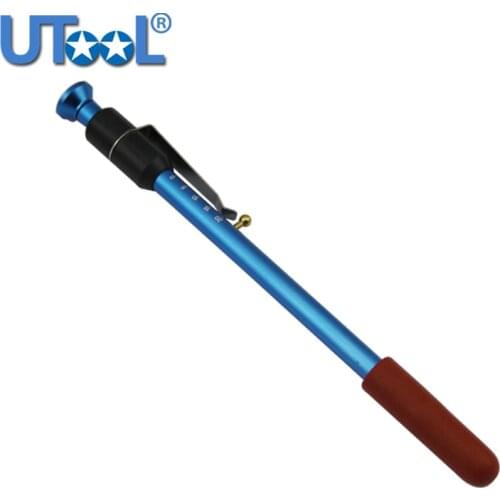 2 IN 1 Brake Pads Thickness Gauge Tire Tread Depth Gauge Measuring Checking Tool T40139