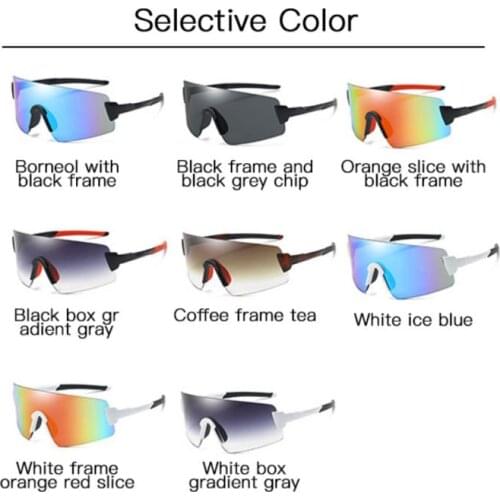 2021 Cycling Sunglasses UV400 True Film Colorful Lens Sunglasses Bicycle Glasses REVO Outdoor Sports MTB Goggles Man Eyewear