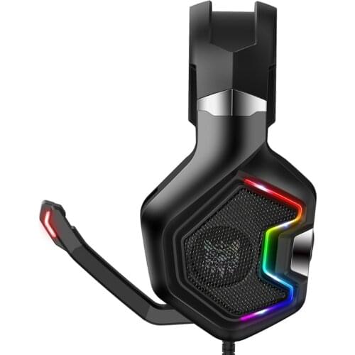 28EA Computer Headset with Microphone Wired Gaming Headphones Volume Control Headsets for Office PC Laptop Phone Call