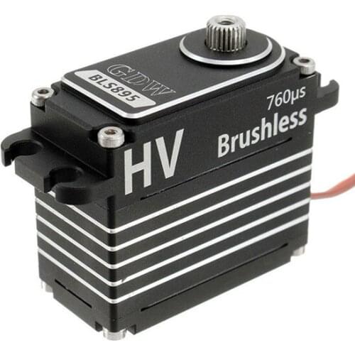 GDW BLS895HV 760us HV Brushless Standard Digital Servo Metal 550-700 Helicopter Tail Locking Servo For 550-700 Series Helicopter