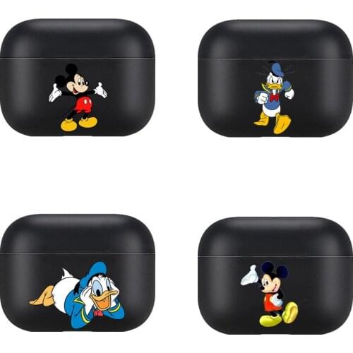 Disnye For Airpods pro 3 case Protective Bluetooth Wireless Earphone Cover for Air Pods airpod case air pod Cases black 1 2