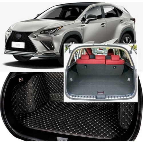 Full Covered Seat Pad Cargo Box Trunk Floor Mat Carpet Liner For Lexus NX 2015-2017