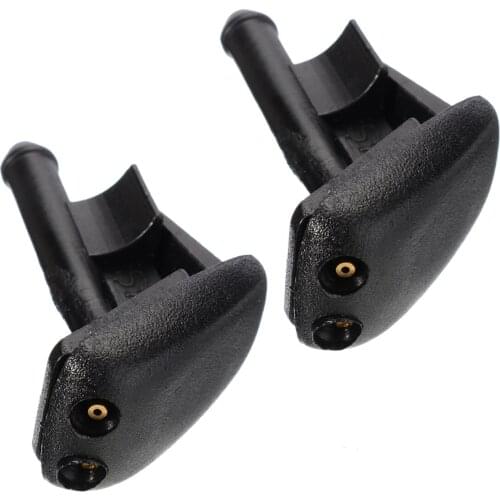 MAYITR 1PC Black Car Front Windscreen Washer Jet Spray Nozzle Auto Replacement Parts For BMW 3 Series E36 Z3