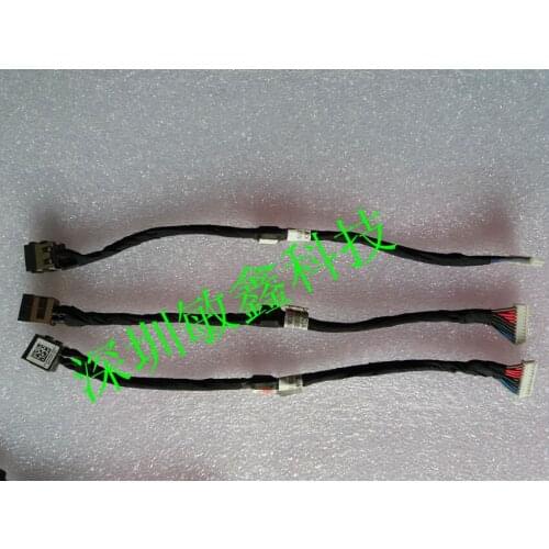 DC Power Jack with cable For DELL M6700 M4800 FWWR6 QAR10 laptop DC-IN Flex Cable