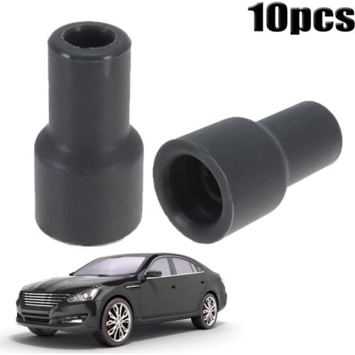 10pcs Start Coil Rubber Spark Plugs Cap Connector Ignition Coil Plug Tip Cover Rubber 90919-11009 For Toyota YARIS VIOS CAMRY