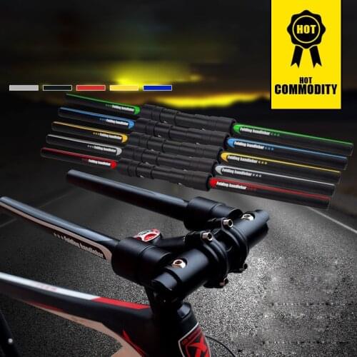 Folding Bicycle Handlebars MTB Cycling Aluminum Alloy Diameter 31.8/25.4mm Highway Folding Bicycle Flat Accessories Handlebars