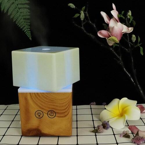 200ml 7 LED Color Aroma Essential Oil Diffuser Ultrasonic Air Humidifier Aromatherapy with Bluetooth Speaker Home Office Use