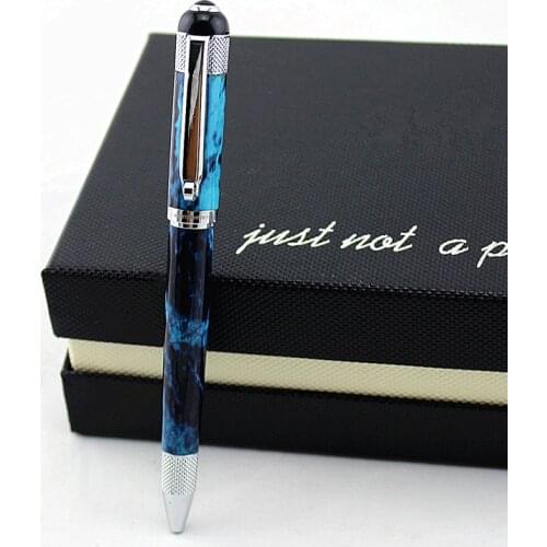 High Quality Metal Roller Pen Luxury Ballpoint Pens 0.7mm Black ink For Business Writing Office School Supplies gift pen