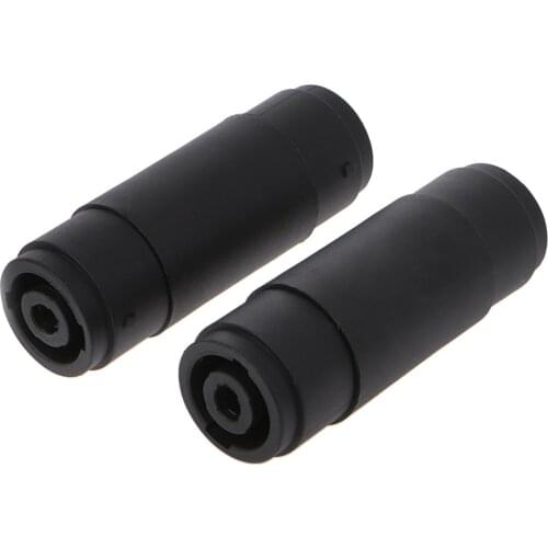 2 Pcs 4-Pin Pole Female To Female Speakon Coupler Adapter Audio Cable Connector