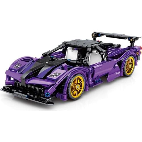 Cars Ornaments Technoical Super Car Sports Cars plastic Building Blocks Educational Childs Gifts High-Tech Model Toys 464 PCS
