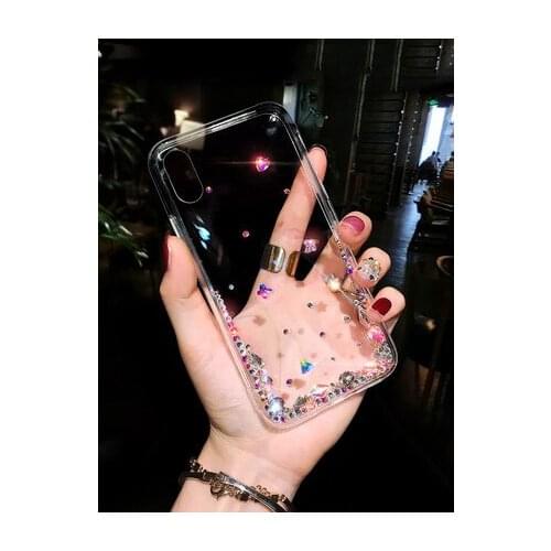 For Huawei Honor 9X Pro 8X Max 7X 20 Pro I S 10 9 8lite V20 N8 Phone Case Thin Slim Bling Clear soft Transparent Diamond Cases