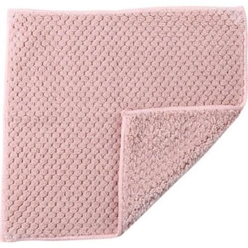 Long Lasting Attractive Effective Allergy Free Cleaning Rag Microfiber Wiping Rag Durable for Bathroom