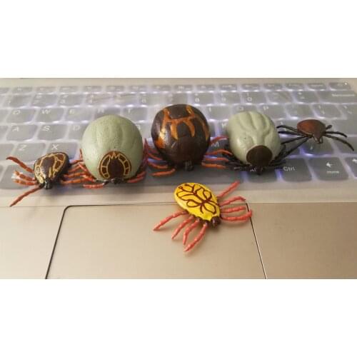 Solid pvc figure simulation model toy gift Blood-sucking insect pests set