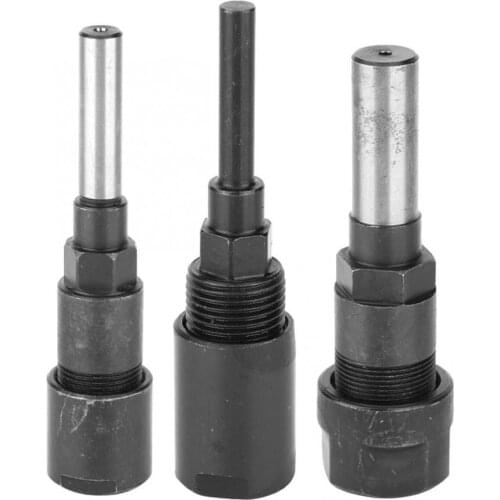 1/4in 1/2in 8mm Router Bits Collet Extension Rod Milling Cutter For Trimmer Engraving Machine Edger