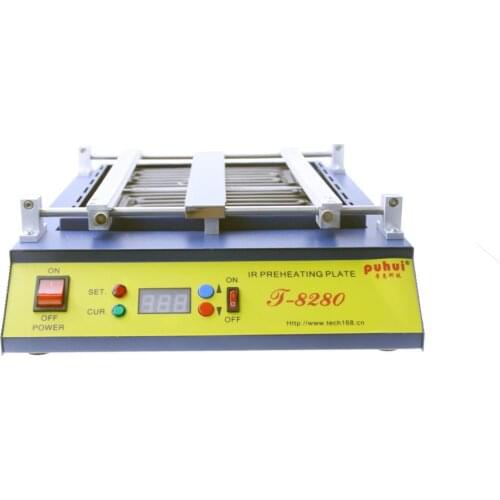 IR Infrared Preheating Station IR-Preheating Oven 110V 220V 1500W T8280 Preheat Plate 280*270mm FOR PCB SMD BGA