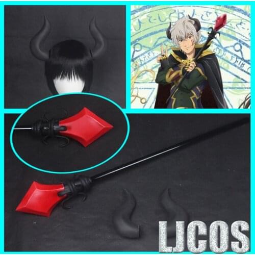 How Not to Summon a Demon Lord Takuma Sakamoto Diablo Cosplay Horns Head Clip Headwear Hairwear Cosplay Props Accessories