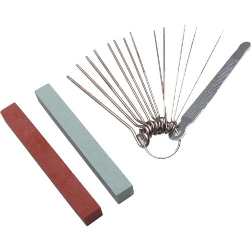 Fret Grinding Stone With Nut File For Guitar Luthier DIY Maintenance Tool