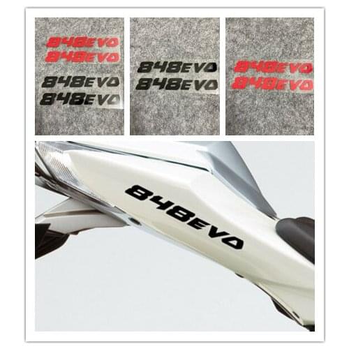 Motorcycle Superbike Sticker Decal Pack Waterproof Body Shell Tank Pad Fairing Reflective Decals Stickers for DUCATI 848EVO EVO