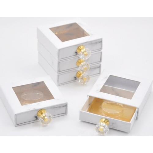 Wholesale False eyelash packaging box lash boxes packaging custom logo Mink lashes square magnetic case tray bulk makeup vendors
