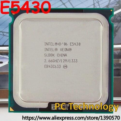 Original Intel Xeon E5430 CPU processor 2.66GHz 12MB 1333 LGA771 Quad-Core free shipping ship out within 1 day