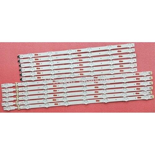 New 12 PCS LED backlight strip For Samsung UE55MU6120K BN96-39659A V5DU-550DCA-R1 V5DU-550DCB-R1 BN96-40099A 40100A LM41-00136A