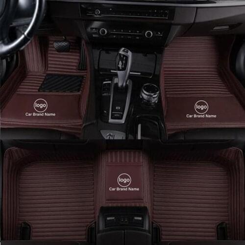 Custom 5 Seat car floor mat for Mercedes Benz All Models E class GLK GLC S600 400 SL W212 W211 SLK auto accessories