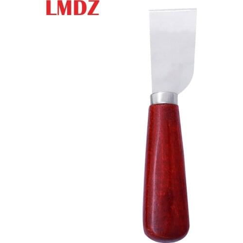 PIC LMDZ Professional Leather Cutting Knife With Wooden Handle Protable Convenient Leather Craft Tool