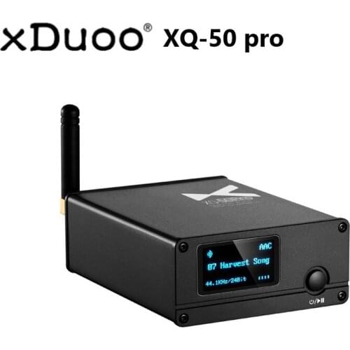 XDUOO XQ-50 Pro XQ-5 DAC ES9018K2M DAC Bluetooth Audio Receiver Converter Support PC USB support aptX/SBC/AAC XQ50