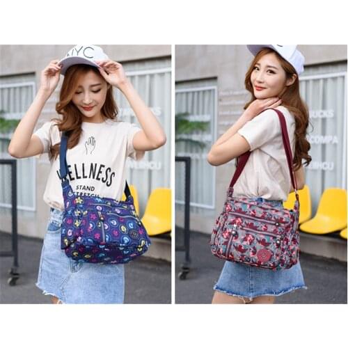 High Quality Nylon Sac A Main Fabric Ladies Shoulder Bags Casual Crossbody Bags For Women Waterproof Travel Bag Bolsa Feminina