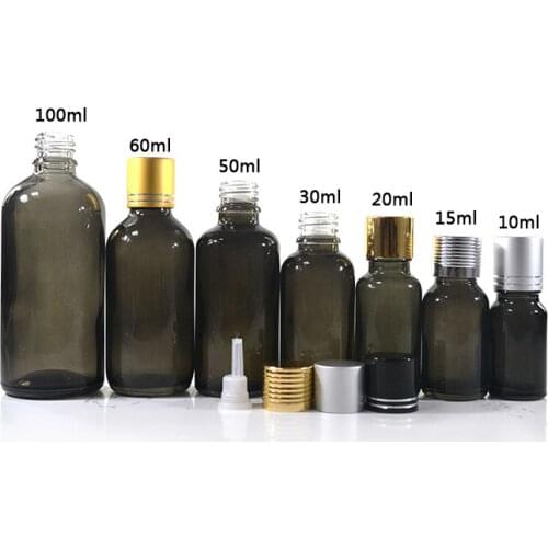 3000pcs*100mlEmpty Luxury Matte White Jade Essentail Oil Bottle with Bamboo Dropper Cap +2000pcs Glue plastic bottles twist lids