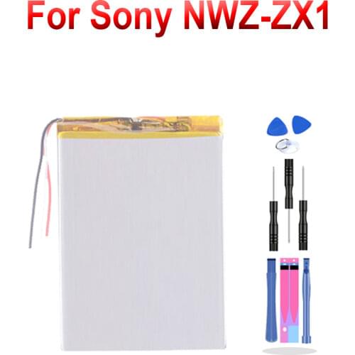 Battery for Sony NWZ-ZX1, Walkman NWZ-ZX1 Batteries +USB cable+toolkit