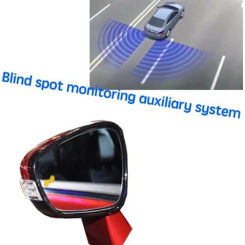 Car BSD BSM BSA Blind Area Spot Warning Drive Mirror Rear Radar Detection System For DS 4S 2016~2019