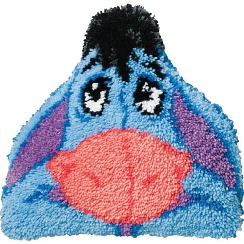 DIY latch hook rug kits Canvas for embroidery Crafts for adults with Pre-Printed Pattern Crochet carpet Embroidery kit Rug