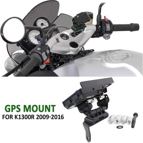 For BMW K1300R 2009-2016 Motorcycle Mobile Phone Holder GPS Stand Bracket K 1300 R 2015 2014 2013