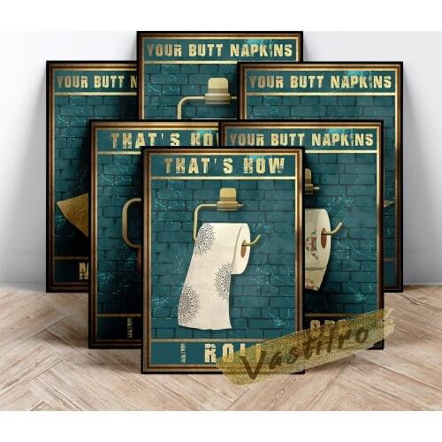 Economize Use Roll Paper Art Prints Retro Poster Calico Paper Canvas Painting Wall Stickers Dining Room Wall Picture Home Decor