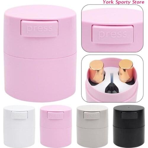 Glue Storage Container Eyelash Extensions Adhesive Jar Stand Sealed Tank Lash Artists Tool Makeup Accessories Portable
