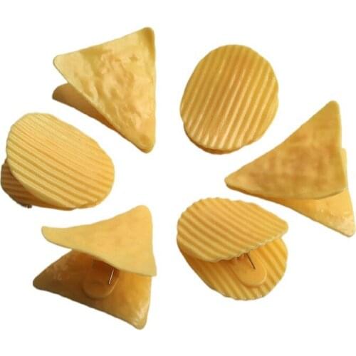 10pcs/lot Creative Plastic Clips Hold Potato Chip Clip Snack Seal Clips Storage Dge Seam Positioning Clip Bill Clip Kitchen Tool