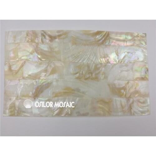 Natural surface dapple mother of pearl laminate for musical instrument and furniture inlay around 0.5mm thickness 1pcs